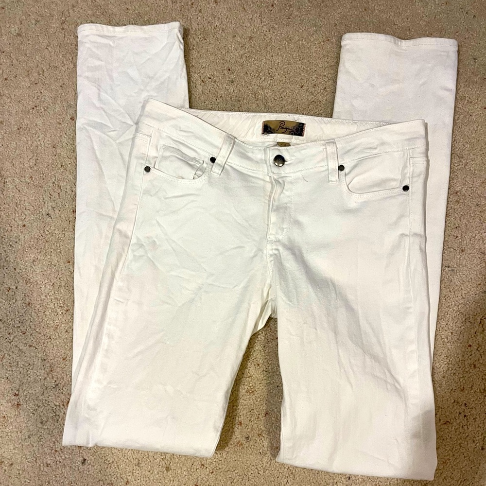 White Paige jeans